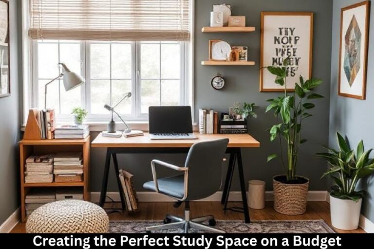 Creating the Perfect Study Space on a Budget
